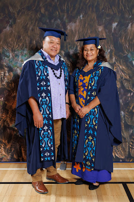 Studio photo from the TWoA Tainui 2023 Graduations (Ceremony 3 - Thursday Morning), held at Hamilton Boys High School, Hamilton, Waikato, New Zealand on Thursday, 20 April, 2023. Photo: Mike Walen / KeyImagery Photography. Copyright: © Te Wānanga o Aotearoa.