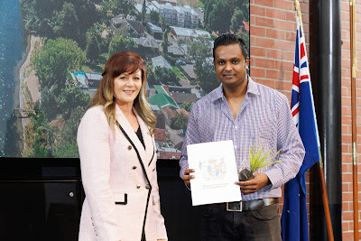 Photo from the HCC NZ Citizenship Ceremony 1 (Morning) held at The Atrium, Wintec/Te Pukenga, Hamilton, Waikato, New Zealand at 10:00am on Monday, 12 August, 2024. Photo: Mike Walen / KeyImagery Photography. Copyright: © Hamilton City Council.