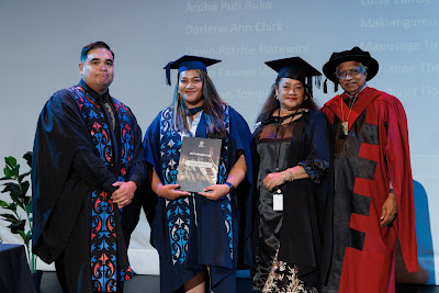 Photo from Ceremony 2 of the TWoA Tāmaki Makaurau 2025 Graduations (March 2025) held at the Mangere Arts Centre in Auckland, New Zealand on Wednesday, 12 March, 2025. Photo by Mike Walen / KeyImagery Photography. Copyright: © 2025 Te Wānanga o Aotearoa.