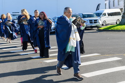 Photo from the TWoA Tāmaki Makaurau 2024 Graduations (Ceremony 5 @ 2pm), held at Church Unlimited, Glendene, Auckland, New Zealand on Wednesday, 26 June, 2024. Photo: Alick Saunders for KeyImagery Photography. Copyright: © Te Wānanga o Aotearoa.