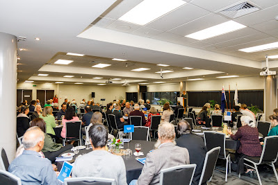Photo from the 2021 Civic Awards held at Waikato Stadium, Hamilton, New Zealand. Taken: Thursday 8 April 2021.  Photo: Mike Walen / KeyImagery Photography. Copyright: © Hamilton City Council.