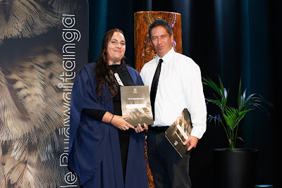 Photo from the TWoA Tainui 2025 Graduations (Ceremony 2 @ 2pm) held at Claudelands Event Centre in Hamilton, Waikato, New Zealand on Tuesday, 29 April, 2025. Photography by Mike Walen / KeyImagery Photography. Copyright: © 2025 Te Wānanga o Aotearoa.