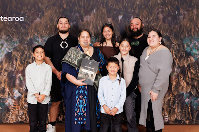 Photo from Ceremony 2 of the TWoA Tāmaki Makaurau 2025 Graduations (May 2025) held at the Mangere Arts Centre in Auckland, New Zealand on Monday, 26 May, 2025. Photo by Mike Walen / KeyImagery Photography. Copyright: © 2025 Te Wānanga o Aotearoa.