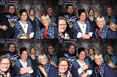 Booth photo from the TWoA Tainui 2021 Graduations (Thursday Morning - Ceremony 1), held at Elim Church, Te Rapa, Hamilton, New Zealand. Taken: Thursday 22 April 2021. Photo: InstaBooth / KeyImagery Photography. Copyright: © Te Wānanga o Aotearoa.