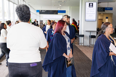 Photo from the TWoA Tainui 2025 Graduations (Ceremony 2 @ 2pm) held at Claudelands Event Centre in Hamilton, Waikato, New Zealand on Tuesday, 29 April, 2025. Photography by Mike Walen / KeyImagery Photography. Copyright: © 2025 Te Wānanga o Aotearoa.