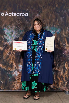 Photo from the TWoA Tāmaki Makaurau 2023 November Graduations (Ceremony 1 @ 1pm), held at the Due Drop Events Centre, Manukau, Auckland, New Zealand on Tuesday, 28 November, 2023. Photo: Mike Walen / KeyImagery Photography. Copyright: © Te Wānanga o Aotearoa.
