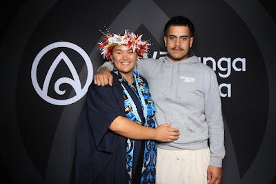 Booth photo from the TWoA Te Tai Tokerau (Kaitaia) 2025 Graduation held at Te Kura Kaupapa Maori o Pukemiro in Kaitaia, Northland, New Zealand on Monday, 14 April, 2025. Photo by InstaBooth / KeyImagery Photography. Copyright: © 2025 Te Wānanga o Aotearoa.
