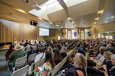 Photo from the New Staff & Student Pōwhiri event held in the All Saints Chapel at Waikato Diocesan in Hamilton, Waikato, New Zealand on Wednesday, 7 Feb,ruary 2024. Photo by Mike Walen / KeyImagery Photography. Copyright: © Waikato Diocesan School for Girls.