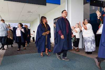 Photo from the TWoA Tainui 2025 Graduations (Ceremony 2 @ 2pm) held at Claudelands Event Centre in Hamilton, Waikato, New Zealand on Tuesday, 29 April, 2025. Photography by Mike Walen / KeyImagery Photography. Copyright: © 2025 Te Wānanga o Aotearoa.