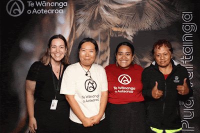 Booth photo from Ceremony 3 of the TWoA Tāmaki Makaurau 2025 Graduations (March 2025) held at the Mangere Arts Centre in Auckland, New Zealand on Wednesday, 12 March, 2025. Photo: InstaBooth by KeyImagery Photography. Copyright: © 2025 Te Wānanga o Aotearoa.
