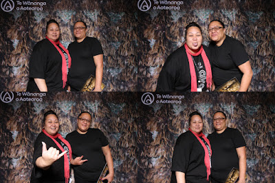 Booth photo from the TWoA Tainui 2021 Graduations (Friday - Ceremony 3),  held at Elim Church, Te Rapa, Hamilton, New Zealand. Taken: Friday 23 April 2021. Photo: InstaBooth / KeyImagery Photography. Copyright: © Te Wānanga o Aotearoa.