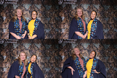 Booth photo from the TWoA Tainui 2021 Graduations (Thursday Morning - Ceremony 1), held at Elim Church, Te Rapa, Hamilton, New Zealand. Taken: Thursday 22 April 2021. Photo: InstaBooth / KeyImagery Photography. Copyright: © Te Wānanga o Aotearoa.