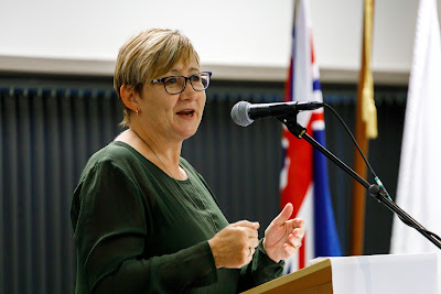 Photo from the 2021 Civic Awards held at Waikato Stadium, Hamilton, New Zealand. Taken: Thursday 8 April 2021.  Photo: Mike Walen / KeyImagery Photography. Copyright: © Hamilton City Council.