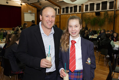 Photo from the Father/Daughter Breakfast held in the School Hall at Waikato Diocesan, Hamilton, New Zealand, on Friday 24th July 2015.  Photo: Mike Walen / KeyImagery Photography