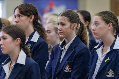 Photo from the New Staff & Student Pōwhiri event held in the All Saints Chapel at Waikato Diocesan in Hamilton, Waikato, New Zealand on Wednesday, 7 Feb,ruary 2024. Photo by Mike Walen / KeyImagery Photography. Copyright: © Waikato Diocesan School for Girls.
