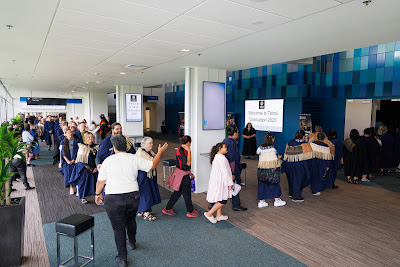 Photo from the TWoA Tainui 2025 Graduations (Ceremony 2 @ 2pm) held at Claudelands Event Centre in Hamilton, Waikato, New Zealand on Tuesday, 29 April, 2025. Photography by Mike Walen / KeyImagery Photography. Copyright: © 2025 Te Wānanga o Aotearoa.