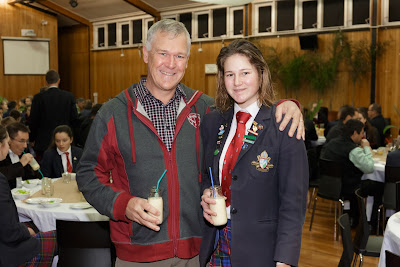 Photo from the Father/Daughter Breakfast held in the School Hall at Waikato Diocesan, Hamilton, New Zealand, on Friday 24th July 2015.  Photo: Mike Walen / KeyImagery Photography
