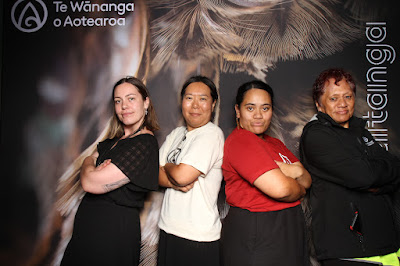 Booth photo from Ceremony 3 of the TWoA Tāmaki Makaurau 2025 Graduations (March 2025) held at the Mangere Arts Centre in Auckland, New Zealand on Wednesday, 12 March, 2025. Photo: InstaBooth by KeyImagery Photography. Copyright: © 2025 Te Wānanga o Aotearoa.