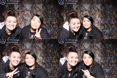 Booth photo from the TWoA Tainui 2021 Graduations (Friday - Ceremony 3),  held at Elim Church, Te Rapa, Hamilton, New Zealand. Taken: Friday 23 April 2021. Photo: InstaBooth / KeyImagery Photography. Copyright: © Te Wānanga o Aotearoa.