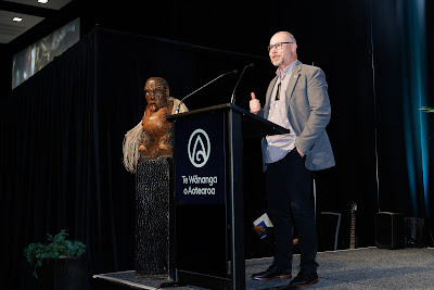 Photo from the TWoA Tainui 2025 Graduations (Ceremony 2 @ 2pm) held at Claudelands Event Centre in Hamilton, Waikato, New Zealand on Tuesday, 29 April, 2025. Photography by Mike Walen / KeyImagery Photography. Copyright: © 2025 Te Wānanga o Aotearoa.