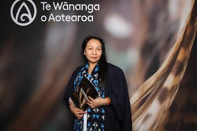 Booth photo from Ceremony 1 of the TWoA Tāmaki Makaurau 2025 Graduations (November Ceremonies) held at Church Unlimited, Glendene, Auckland, New Zealand at 12pm on Tuesday, 11 November, 2025. Photography by InstaBooth / KeyImagery Photography. Copyright: © 2025 Te Wānanga o Aotearoa.