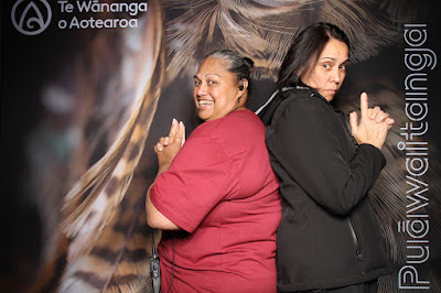 Booth photo from Ceremony 3 of the TWoA Tāmaki Makaurau 2025 Graduations (March 2025) held at the Mangere Arts Centre in Auckland, New Zealand on Wednesday, 12 March, 2025. Photo: InstaBooth by KeyImagery Photography. Copyright: © 2025 Te Wānanga o Aotearoa.