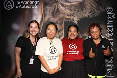 Booth photo from Ceremony 3 of the TWoA Tāmaki Makaurau 2025 Graduations (March 2025) held at the Mangere Arts Centre in Auckland, New Zealand on Wednesday, 12 March, 2025. Photo: InstaBooth by KeyImagery Photography. Copyright: © 2025 Te Wānanga o Aotearoa.