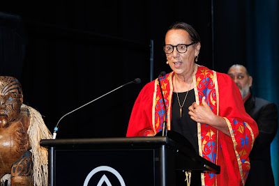 Photo from the TWoA Tainui 2025 Graduations (Ceremony 2 @ 2pm) held at Claudelands Event Centre in Hamilton, Waikato, New Zealand on Tuesday, 29 April, 2025. Photography by Mike Walen / KeyImagery Photography. Copyright: © 2025 Te Wānanga o Aotearoa.