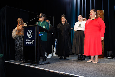 Photo from the TWoA Tainui 2025 Graduations (Ceremony 2 @ 2pm) held at Claudelands Event Centre in Hamilton, Waikato, New Zealand on Tuesday, 29 April, 2025. Photography by Mike Walen / KeyImagery Photography. Copyright: © 2025 Te Wānanga o Aotearoa.