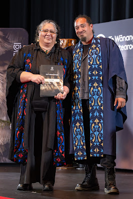Photo from the TWoA Whirikoka 2024 Graduation (Gisborne), held at the War Memorial Theatre, Gisborne, East Coast, New Zealand on Wednesday, 16 April, 2025. Photo by Alick Saunders for KeyImagery Photography. Copyright: © 2025 Te Wānanga o Aotearoa.