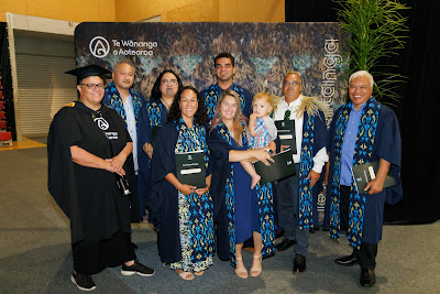 Ceremony photo from the TWoA Tainui 2023 Graduations (Ceremony 1 - Wednesday Morning), held at Hamilton Boys High School, Hamilton, Waikato, New Zealand on Wednesday, 19 April 2023. Photo: Mike Walen / KeyImagery Photography. Copyright: © Te Wananga o Aotearoa.