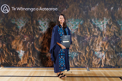 Studio photo from the TWoA Tainui 2023 Graduations (Ceremony 1 - Wednesday Morning), held at Hamilton Boys High School, Hamilton, Waikato, New Zealand on Wednesday, 19 April 2023. Photo: Mike Walen / KeyImagery Photography. Copyright: © Te Wananga o Aotearoa.