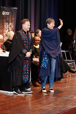 Photo from the TWoA Tāmaki Makaurau 2023 Graduations (Ceremony 2 @ 3pm), held at the Due Drop Events Centre, Manukau, Auckland, New Zealand on Wednesday, 7 June, 2023. Photo: Mike Walen / KeyImagery Photography. Copyright: © Te Wānanga o Aotearoa.