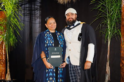 Ceremony photo from the TWoA Tainui 2023 Graduations (Ceremony 1 - Wednesday Morning), held at Hamilton Boys High School, Hamilton, Waikato, New Zealand on Wednesday, 19 April 2023. Photo: Mike Walen / KeyImagery Photography. Copyright: © Te Wananga o Aotearoa.