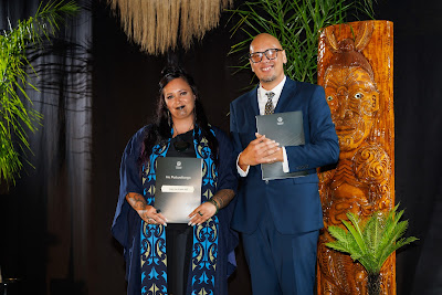 Ceremony photo from the TWoA Tainui 2023 Graduations (Ceremony 1 - Wednesday Morning), held at Hamilton Boys High School, Hamilton, Waikato, New Zealand on Wednesday, 19 April 2023. Photo: Mike Walen / KeyImagery Photography. Copyright: © Te Wananga o Aotearoa.