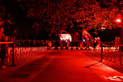 Photo from the Anzac Dawn Parade/Service held at Memorial Park, Hamilton, New Zealand. Taken: Sunday, 25 April 2021. Photo: Mike Walen / KeyImagery Photography. Copyright: © Hamilton City Council.