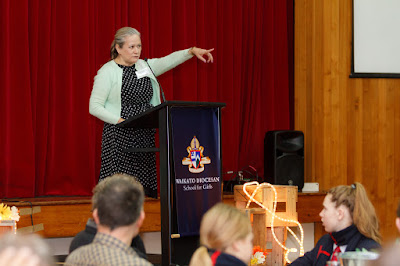 Photo from the Father/Daughter Breakfast held in the School Hall at Waikato Diocesan, Hamilton, New Zealand, on Friday 3rd August 2018.  Photo: Mike Walen / KeyImagery Photography. Copyright: © Waikato Diocesan School for Girls.