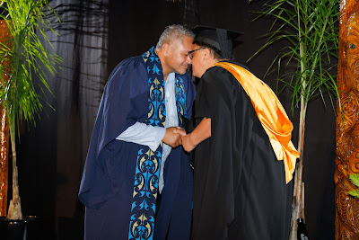 Ceremony photo from the TWoA Tainui 2023 Graduations (Ceremony 1 - Wednesday Morning), held at Hamilton Boys High School, Hamilton, Waikato, New Zealand on Wednesday, 19 April 2023. Photo: Mike Walen / KeyImagery Photography. Copyright: © Te Wananga o Aotearoa.