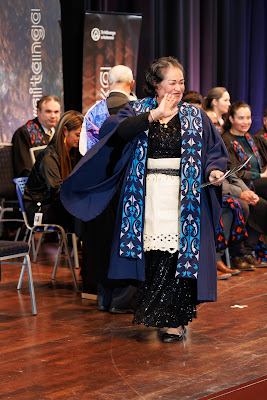 Photo from the TWoA Tāmaki Makaurau 2023 Graduations (Ceremony 2 @ 3pm), held at the Due Drop Events Centre, Manukau, Auckland, New Zealand on Wednesday, 7 June, 2023. Photo: Mike Walen / KeyImagery Photography. Copyright: © Te Wānanga o Aotearoa.
