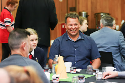 Photo from the Dio Father/Daughter Breakfast held in the School Hall at Waikato Diocesan, Hamilton, New Zealand, on Friday 7 June 2019.  Photo: Mike Walen / KeyImagery Photography. Copyright: © Waikato Diocesan School for Girls.