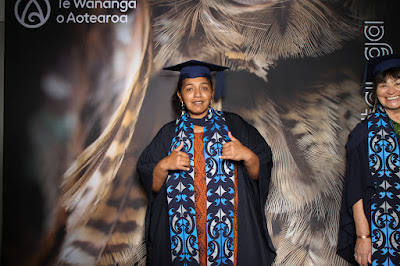 Booth photo from the TWoA Tainui 2025 Graduations (Ceremony 3 @ 10am) held at Claudelands Event Centre in Hamilton, Waikato, New Zealand on Wednesday, 30 April, 2025. Photography by InstaBooth / KeyImagery Photography. Copyright: © 2025 Te Wānanga o Aotearoa.