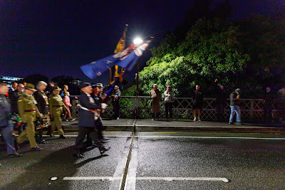 Photo from the Anzac Dawn Parade/Service held at Memorial Park, Hamilton, New Zealand. Taken: Sunday, 25 April 2021. Photo: Mike Walen / KeyImagery Photography. Copyright: © Hamilton City Council.