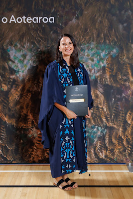 Studio photo from the TWoA Tainui 2023 Graduations (Ceremony 1 - Wednesday Morning), held at Hamilton Boys High School, Hamilton, Waikato, New Zealand on Wednesday, 19 April 2023. Photo: Mike Walen / KeyImagery Photography. Copyright: © Te Wananga o Aotearoa.