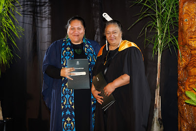Ceremony photo from the TWoA Tainui 2023 Graduations (Ceremony 1 - Wednesday Morning), held at Hamilton Boys High School, Hamilton, Waikato, New Zealand on Wednesday, 19 April 2023. Photo: Mike Walen / KeyImagery Photography. Copyright: © Te Wananga o Aotearoa.