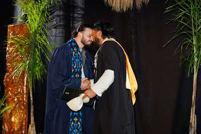 Ceremony photo from the TWoA Tainui 2023 Graduations (Ceremony 1 - Wednesday Morning), held at Hamilton Boys High School, Hamilton, Waikato, New Zealand on Wednesday, 19 April 2023. Photo: Mike Walen / KeyImagery Photography. Copyright: © Te Wananga o Aotearoa.