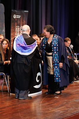 Photo from the TWoA Tāmaki Makaurau 2023 Graduations (Ceremony 2 @ 3pm), held at the Due Drop Events Centre, Manukau, Auckland, New Zealand on Wednesday, 7 June, 2023. Photo: Mike Walen / KeyImagery Photography. Copyright: © Te Wānanga o Aotearoa.