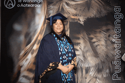 Booth photo from the TWoA Tainui 2025 Graduations (Ceremony 3 @ 10am) held at Claudelands Event Centre in Hamilton, Waikato, New Zealand on Wednesday, 30 April, 2025. Photography by InstaBooth / KeyImagery Photography. Copyright: © 2025 Te Wānanga o Aotearoa.