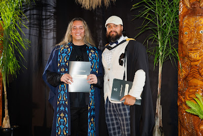 Ceremony photo from the TWoA Tainui 2023 Graduations (Ceremony 1 - Wednesday Morning), held at Hamilton Boys High School, Hamilton, Waikato, New Zealand on Wednesday, 19 April 2023. Photo: Mike Walen / KeyImagery Photography. Copyright: © Te Wananga o Aotearoa.