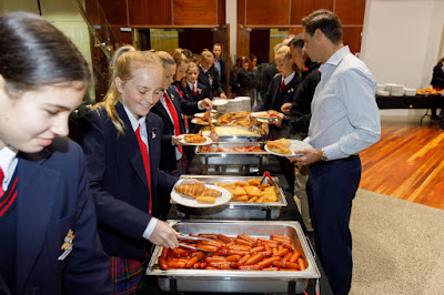 Photo from the Dio Father/Daughter Breakfast held in the School Hall at Waikato Diocesan, Hamilton, New Zealand, on Friday 7 June 2019.  Photo: Mike Walen / KeyImagery Photography. Copyright: © Waikato Diocesan School for Girls.