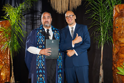 Ceremony photo from the TWoA Tainui 2023 Graduations (Ceremony 1 - Wednesday Morning), held at Hamilton Boys High School, Hamilton, Waikato, New Zealand on Wednesday, 19 April 2023. Photo: Mike Walen / KeyImagery Photography. Copyright: © Te Wananga o Aotearoa.